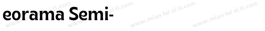 eorama Semi字体转换